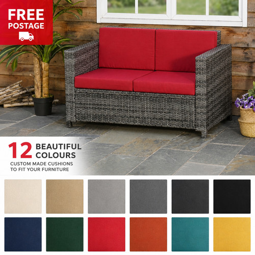 Cushions replacement rattan - 2x,