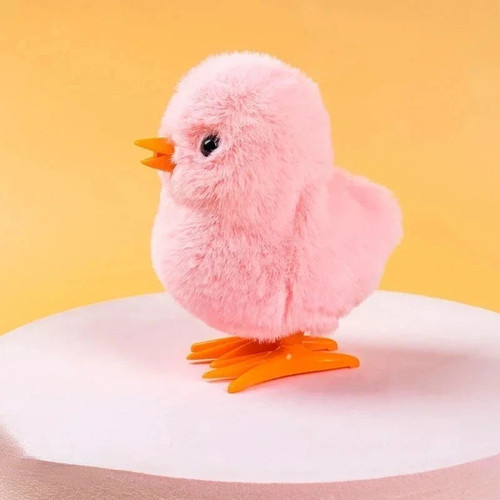 Pink jumping chicken wind - wind, up