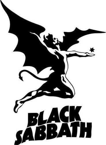 Small black sabbath vinyl - black,