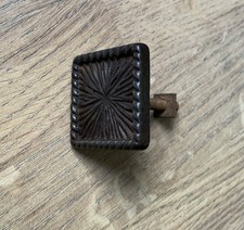 Vintage 1930’s Cabinet / Cupboard Pull Handle Sunburst Pattern Art Deco (163)