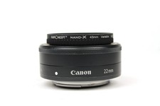 Canon EF-M 22mm F/2 STM Black