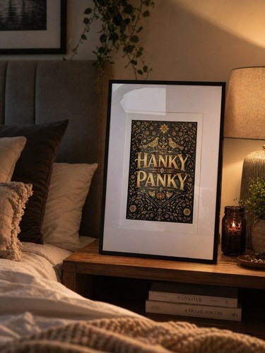 Hanky panky art decor - decor, home