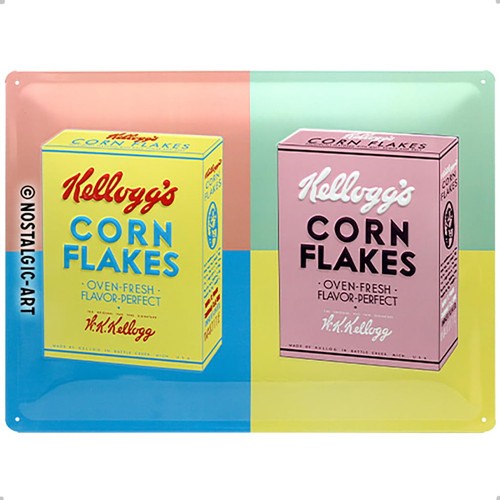 Retro tin sign kelloggs - retro,