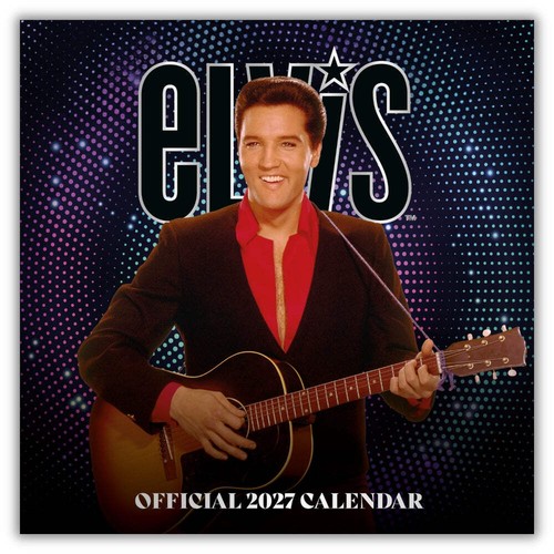 Elvis 2027 square calendar - elvis,