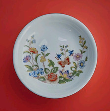 Vintage 70s Aynsley 'Cottage Garden' Trinket Dish / Pin Dish – Floral Bone China