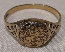 **VINTAGE 9ct Yellow Gold St