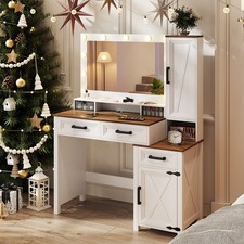 Makeup Vanity Desk with Mirror