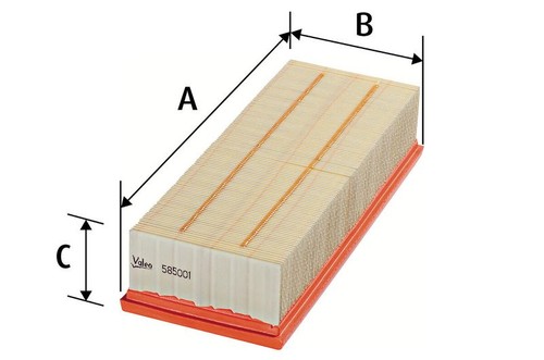 Valeo engine air filter - air,