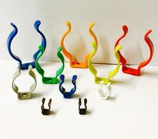 TERRY Clips OPEN TYPE To Grip 6mm to 40mm CHOICE 10 Finishes UK 2, 5 or 10 PACK