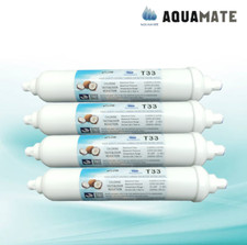 In Line Fridge Water Filters compatible with Samsung LG Daewoo Beko Bosch X 4