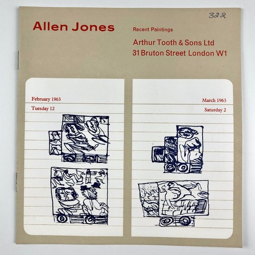 Allen jones recent paintings - jones:,