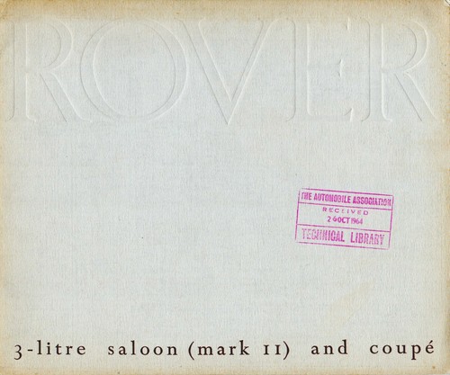 Rover litre mark p5 - ii,