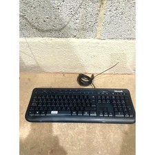 Microsoft 600 1576 Gaming Keyboard Black Wired Spill Resistant Quiet-Keys for PC