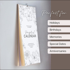 Perpetual monthly wall - monthly,