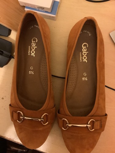 Ladies gabor shoes size g - ladies,