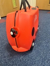 Trunki :  The Ladybug Ride-on Kids Suitcase -Orange NO Belt and Key