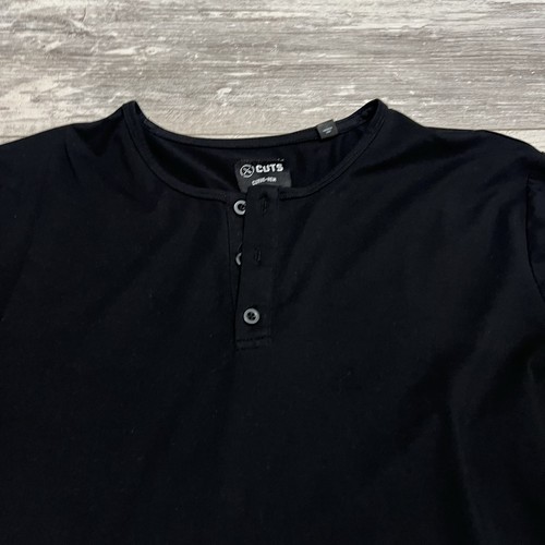Cuts clothing henley shirt - cuts,