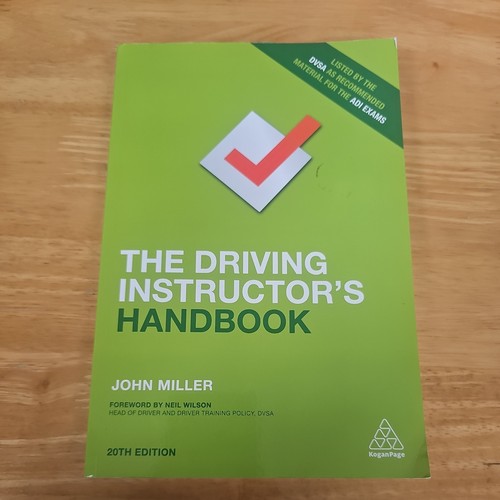 Driving instructor handbook - instructor's,
