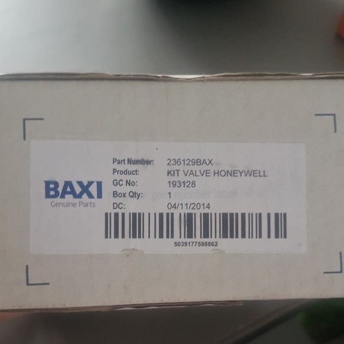 Baxi genuine honeywell valve - baxi,