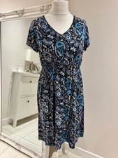 Bonmarche Dress size 14 Blue &