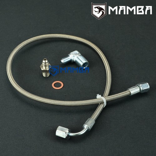 Turbo oil feed line - line, 4g63t