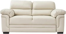 Italians 2/3 Seater Sofa Couch Settee Padded Arm Seat Furniture, Beige