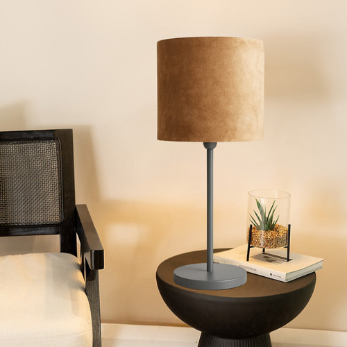 Velvet drum lampshade - 5",