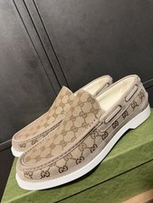 Gucci Mens GG Monogram Slip On