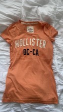 Hollister orange y2k top 