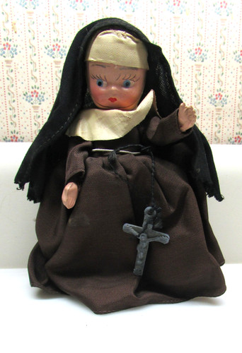 Nun doll franciscan - doll,