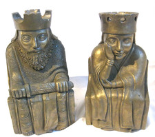 PAST TIMES KING QUEEN BOOKENDS