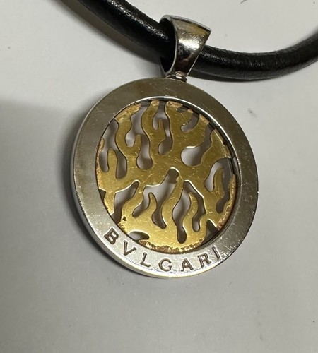 Bvlgari tondo fire necklace - bvlgari,