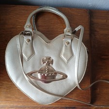 Vivienne Westwood Heart-Shaped Bag, Gold