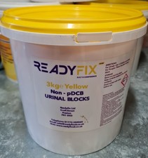 Readyfix  Urinal Toilet Blocks Lemon Bucket Chunk Cubes Piece 4.5kg 