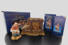 Fontanini 5" Scale Sheep Shelter includes Jeremiah & 2 Sheep