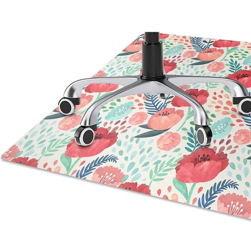 Poppy flower mat - poppy,