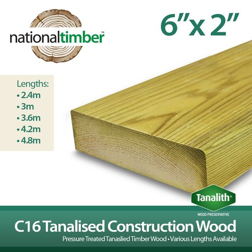 C16 pressure treated - 6",