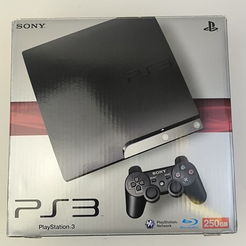 Boxed ps3 slim - boxed, 250gb