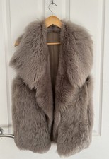 Reiss Shearling Gilet Vest