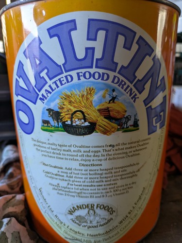Rare vintage 1970s - vintage, ovaltine