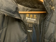 Black Barbour Coat Size 14