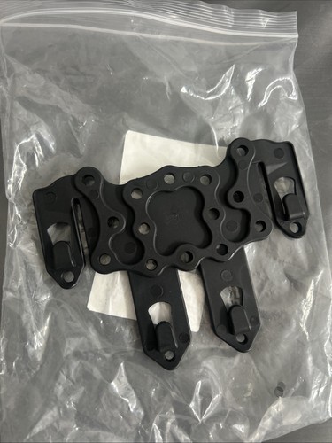 Black molle connection plate - molle,