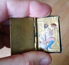 Novelty Antique French  VESTA  Match Striker Erotic