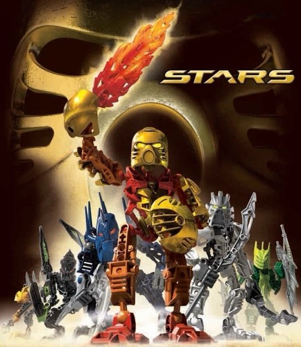 Lego bionicle stars - stars, complete