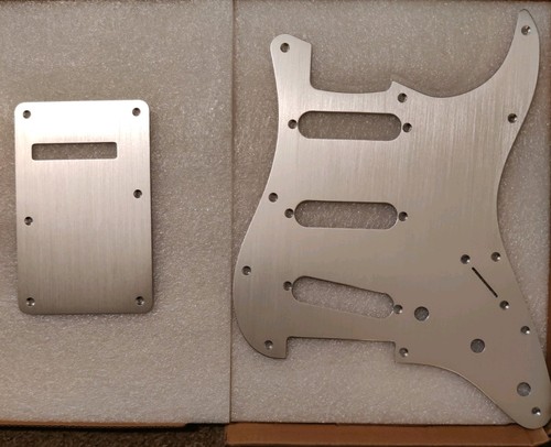Strat sss silver brushed - silver,