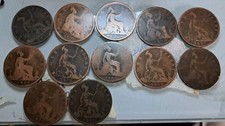 12 old pennies of Christmas