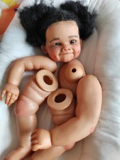 28" Reborn Girl Doll Dark Skin