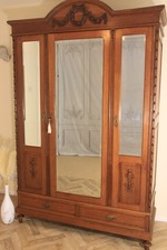 vintage french armoire 3 door