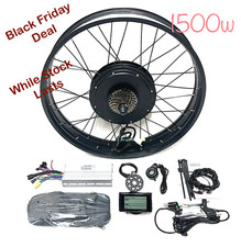 1500w Conversion Fat Kit Motor Wheel 26x4.0inch 48v/52v Wheel Back Friday