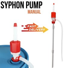 Manual large hand syphon - hand,